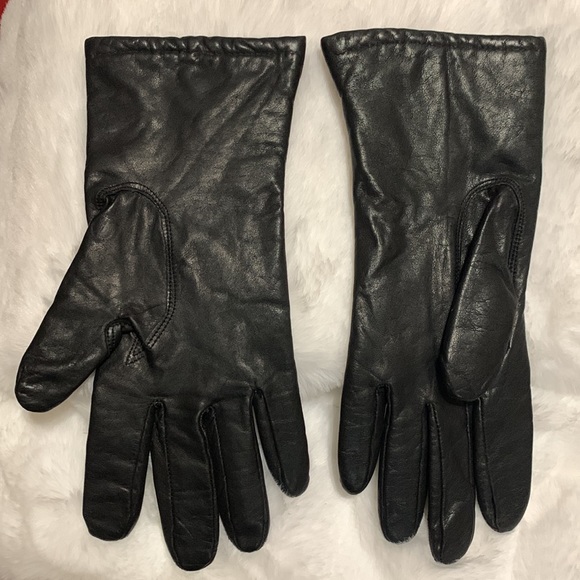 🧤Vintage Black leather gloves 🧤 - Picture 4 of 4